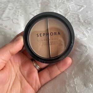 Sephora Golden Hour Highlighter Duo - Warm Bronze & Soft Tan